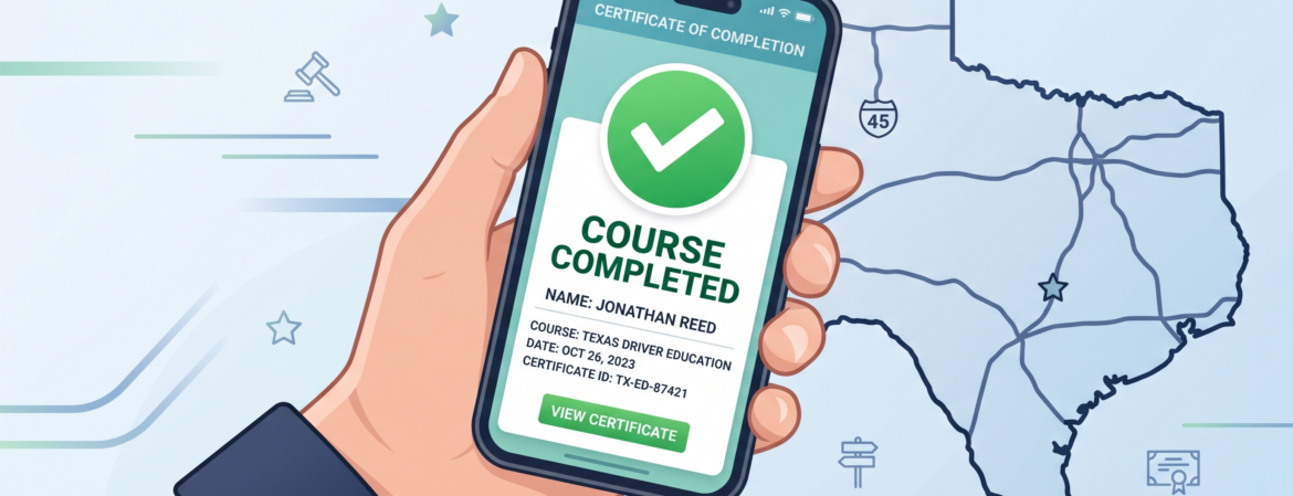 Official TDLR and DPS approved 6-hour online driving course Texas by A Auto Driving School