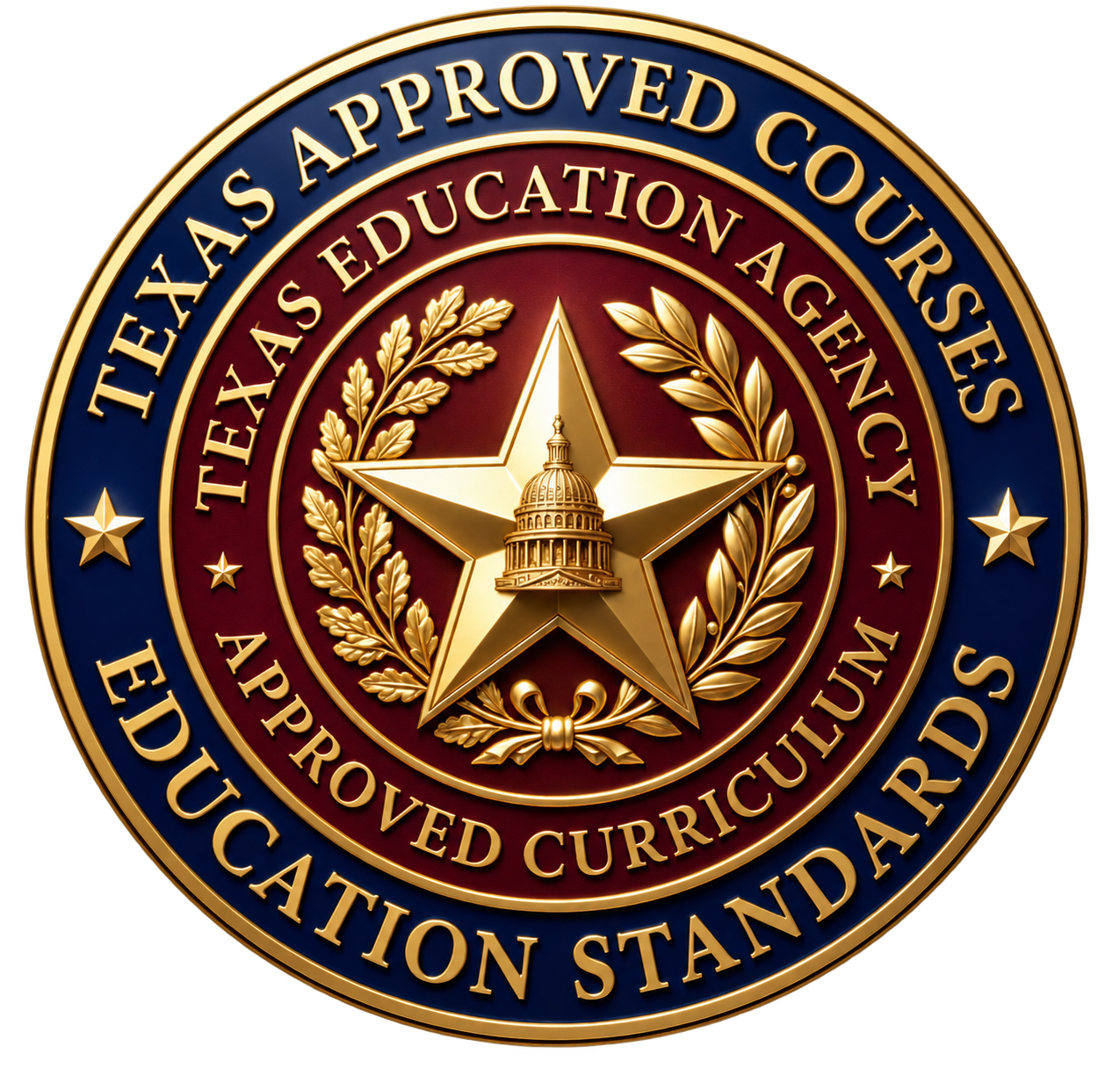 Texas Approved Seal
